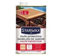 Pack de 2 - Starwax - Huile Protectrice Teck Et Bois Exotiques 1L