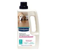 Pack de 2 - Starwax - Nettoyant Desinfectant Surodorant Animal 1L