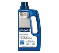 Pack de 2 - Starwax - Shampooing Autolustrant 2 En 1 Tous Sols Interieurs 1L