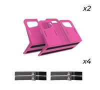 Pack De 2 Stayhold Metro Rose + 4 Sangles