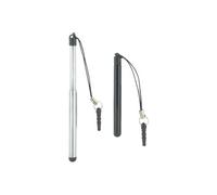 Bigben Connected – Pack 2 stylets rétractables universels – noir et aluminium