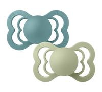 Pack de 2 sucettes Supreme 0-6 mois Sea et Sage