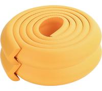 (pack de 2) Table de sécurité bébé épaissie en forme de L Coussin de protection de coin anti-collision Bande de choc, orange