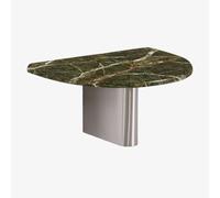Pack de 2 tables de chevet flottantes 40x30 cm Mayeli Marbre vert Forest