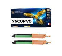 Pack de 2 Tambours compatible Lexmark 76C0PV0 Multicolore 90000 pages