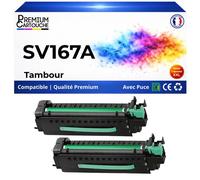 Pack de 2 Tambours compatible pour imprimantes Samsung MLT-R358 MLTR358 SV167A Noir 100000 Pages