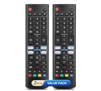 【Pack de 2】 Télécommande Universelle pour TV Intelligente LG - Compatible avec Séries LG OLED, NanoCell, UHD TV- avec Touches de Raccourci