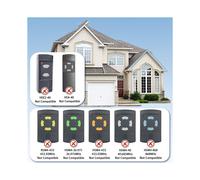 Pack de 2 Télécommandes de Porte de Garage 868 MHz pour Émetteur pour Hormann BS Bisecur HSE1 HSE2 HSE4 868 BS HS1 HS4