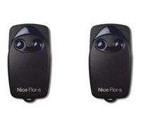 Pack de 2 Télécommandes NICE FLO2R-S 433mhz rolling code