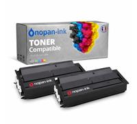 Pack de 2 Toners compatible pour Kyocera TK7135 Noir NOPAN-INK 20 000 Pages