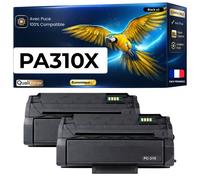 Pack de 2 Toners compatible pour Pantum PA310X Noir 9 000 Pages