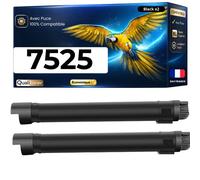 Pack de 2 Toners compatible pour Xerox 006R01513 6R01513 Noir 26000 Pages
