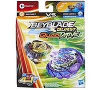 Pack de 2 toupies Beyblade Burst QuadDrive Berserk Linwyrm L7 Wrath Fafnir F7 G