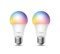 Pack de 2 TP Link Tapo L530E Ampoule connectée Wi-Fi multicolore avec réglage d'intensité, programmation, économie d'énergie