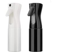 Pack de 2 vaporisateurs cheveux 300 ml pulvérisation fine Noir / Blanc