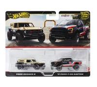 Pack de 2 Véhicules Hot Wheels Premium Modèle aléatoire G