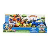 Nickelodeon Pack de 2 véhicules Paw Patrol Jungle Explorer Jungle Rescue Enfants