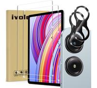 Pack De 2 Verre Trempé Pour Xiaomi Redmi Pad Pro/Poco Pad (Wifi / 5g), Avec 2 Pièces Caméra Arrière Protecteur, Film De Protection D¿Écran - Anti Rayures - Sans Bulles - Dureté 9h Glass