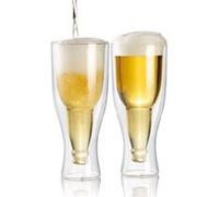 Pack de 2 verres à bière à double paroi - 33
