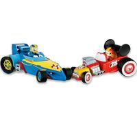 Pack de 2 voitures Disney Mickey et Donald - Poupées Disney avec véhicule 10 cm, figurines Disney pour enfants, cadeau garçon fille