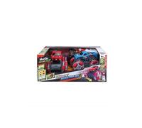 Maisto - Tech R/C - Pack de 2 Monster Trucks CYKLONE Drift - avec Leurs Accessoires - Véhicules Radiocommandés - Jouet pour Enfant - pour Jouer et s'amuser à partir de 5 Ans
