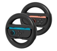 Pack de 2 volants Accessoires Gaming pour Nintendo Switch 2, volant pour Joy-Con antidérapant ergonomique, accès boutons SL SR