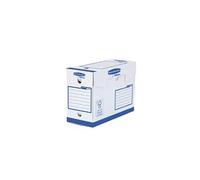 Bankers Box by Fellowes Boîte d'archives Basic A4+ Heavy Duty Dos 15 cm Lot de 20