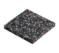 Wolfcraft Cales-lambourdes pour terrasse Bloc de support pour pose de panneau Noir Extérieur