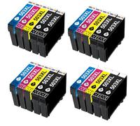 Pack de 20 Cartouches Compatible pour Epson 503XL Noir & Couleurs Qualitoner