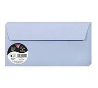 Pack de 20 enveloppes Clairefontaine DL Pollen 110 x 220 mm Bleu Lavande Bleu Lavande G