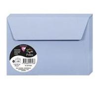 Pack de 20 enveloppes Clairefontaine Pollen C6 114 x 162 mm Bleu Lavande Bleu Lavande G