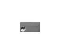 Pack de 20 enveloppes DL Pollen 110 x 220 mm Gris acier
