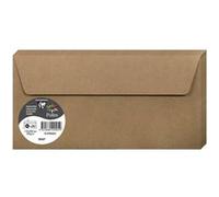 Pack de 20 enveloppes DL Pollen 110 x 220 mm Kraft Marron G