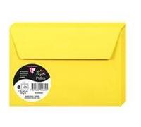 Pack de 20 enveloppes Pollen C6 114 x 162 mm Jaune Jaune G