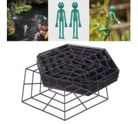 Pack de 20 grilles de Protection Anti-héron flottantes en Plastique pour Bassin.