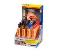 PACK DE 20 MARQUEURS LYRA À POINTES PROFILÉES NOIR - ROUGE - BLEU INK EN ÉTUI DE 20 - 4487001