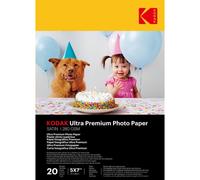 Pack de 20 papiers photo supérieur Kodak Ultra Premium 13x18cm Finition satinée