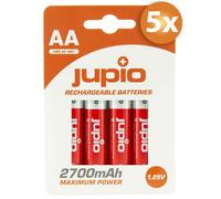 Pack de 20 piles AA Jupio rechargeables 2700mAh pour flashs professionnels