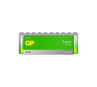 Pack de 20 Piles AA/LR6 alcaline GP super (LR6 / AA / R6 / MN1500 / Mignon / AM3 / E91 / Stilo)