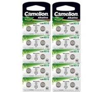 Pack de 20 piles camelion alcaline ag13/lr44/lr1154/357 0% mercury/hg G