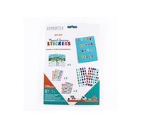 Pack de 206 Stickers Repositionnables Chiffres et Lettres Magical Learning - 17x22cm - - L624924