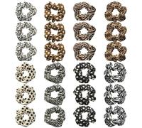 Pack De 24 Élastiques À Cheveux Pour Femmes, Élastiques À Cheveux Rétro, Élastiques À Cheveux, Élastiques À Cheveux Personnalisés À La Mode, Accessoires Pour Cheveux