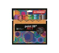 STABILO point 88 ARTY stylo fin Multicolore 24 pièce(s)