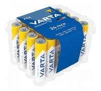 Pack de 24 piles alcalines Varta Energy LR03/AAA - boîte refermable VARTA
