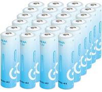 (Pack De 24) Piles au Lithium Haute Puissance Nice Power™ AA 3 000 mAh 1,5 V Non Rechargeable Capacité Ultime Xbox Gaming Digital Blink Camera Double A Pile LR6 dans Un étui Solide en Blister