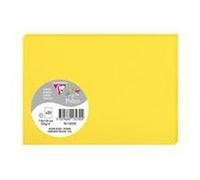 CLAIREFONTAINE Paquet de 25 Cartes Pollen 11x15,5cm Jaune soleil