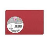 Pack de 25 cartes Pollen 82 x 128 mm Rouge groseille Rouge groseille G
