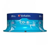 Pack de 25 CD-R 700 Mo 52x VERBATIM