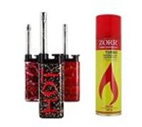 pack de 3 allume gaz piment et recharge de gaz Neutre G