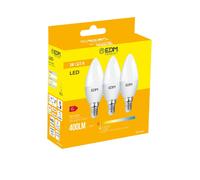 Pack de 3 ampoules LED EDM 98204 G 35 W 5 W 50 W E14 400 lm Ø 3,6 x 10 cm [32